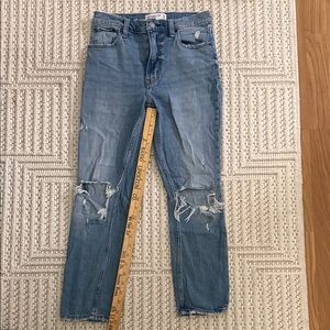 Abercrombie & Fitch The Skinny High Rise Denim